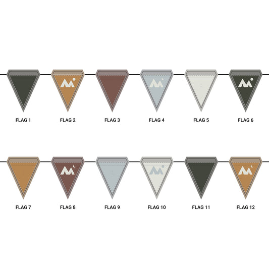 Karma Canvas Bunting