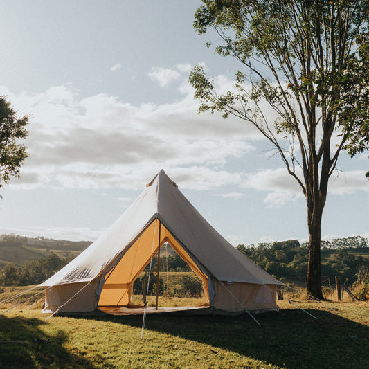 Karma Canvas Double Door | Bell Tent