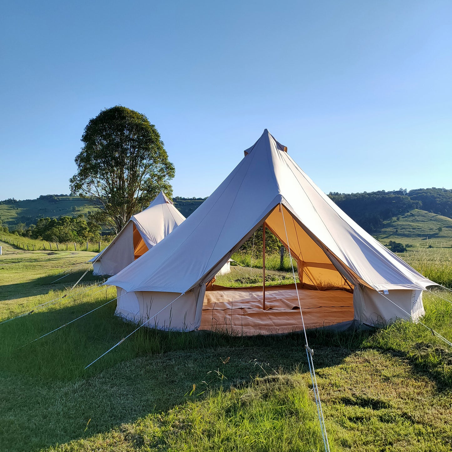 Karma Canvas "Sundowner" | Double Door Bell Tent