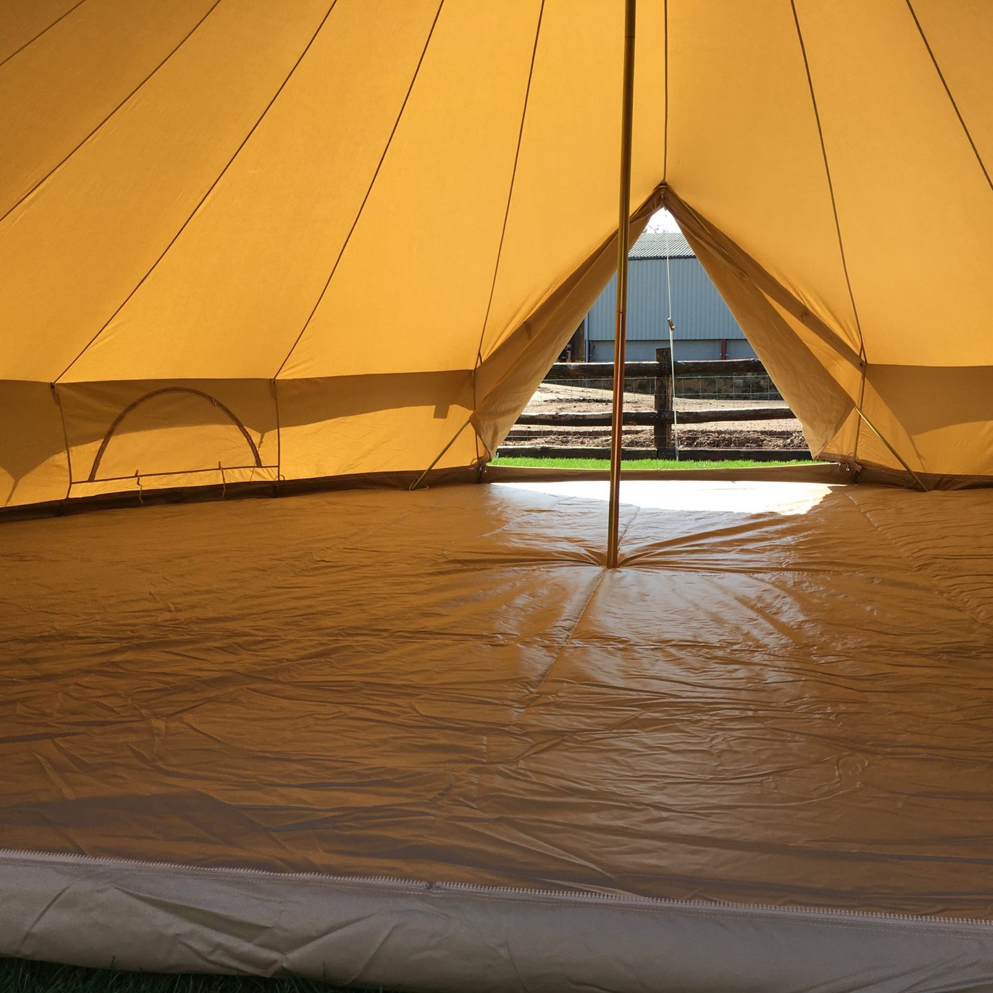 Karma Canvas Double Door | Bell Tent