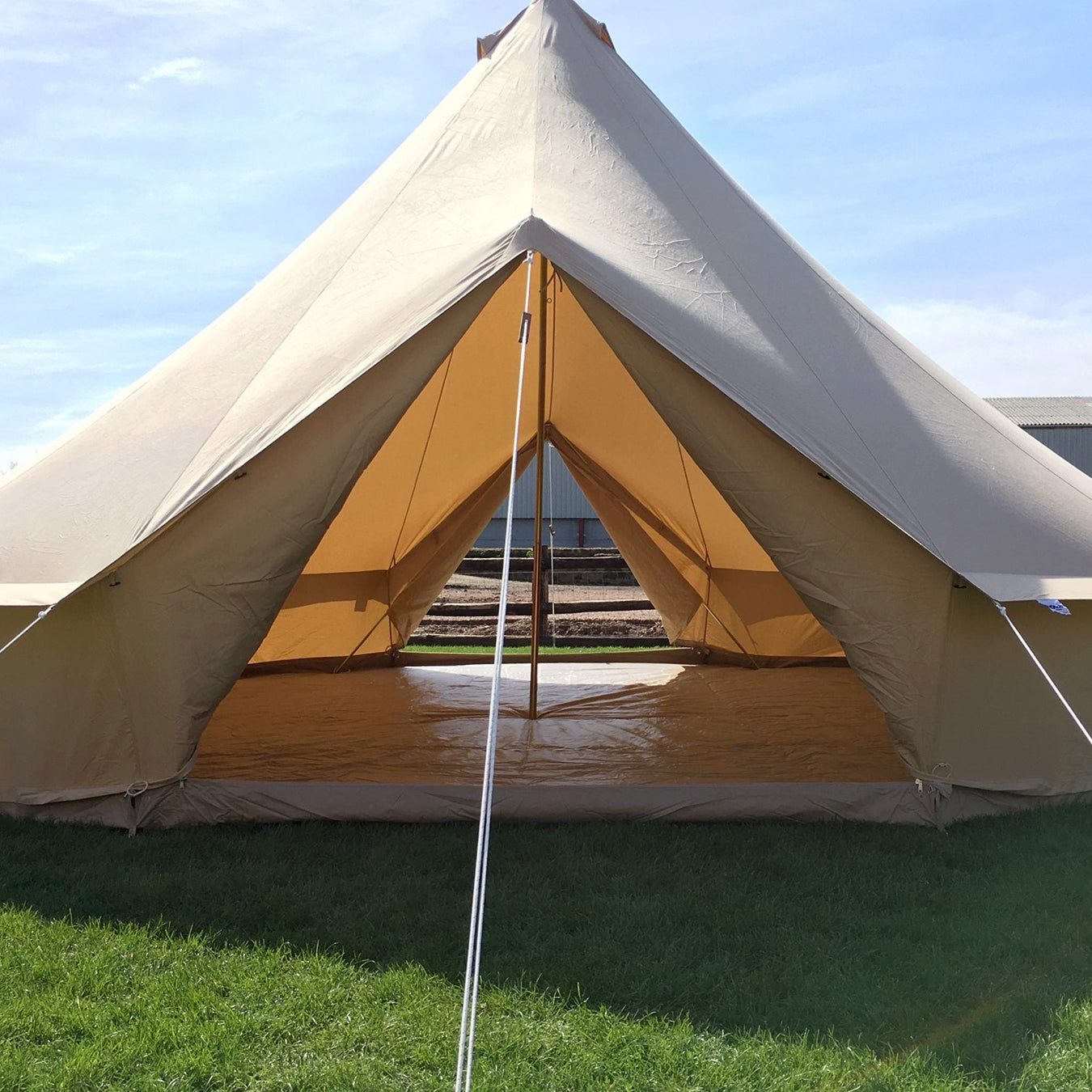 Karma Canvas Double Door | Bell Tent