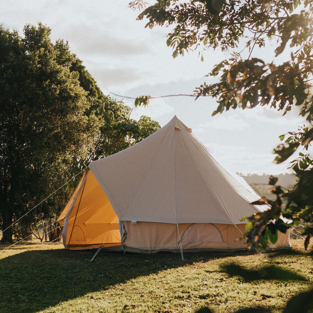 Karma Canvas "Sundowner" | Double Door Bell Tent