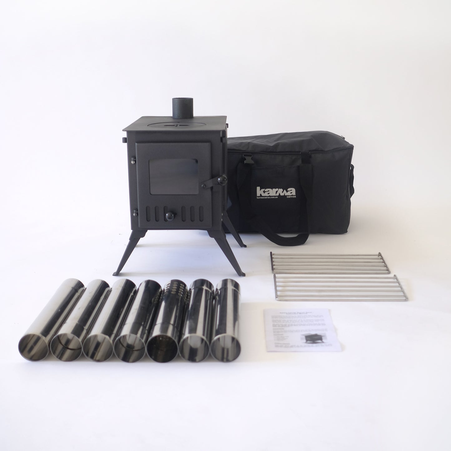 Nomad Vista PRO | Tent Stove with Dual Eco Burn
