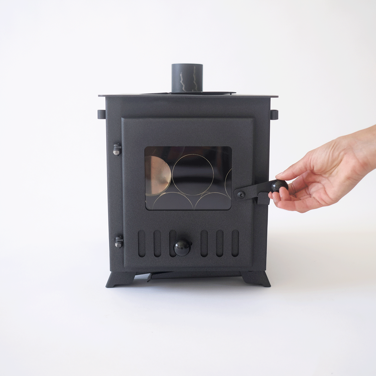 Nomad Vista PRO | Tent Stove with Dual Eco Burn