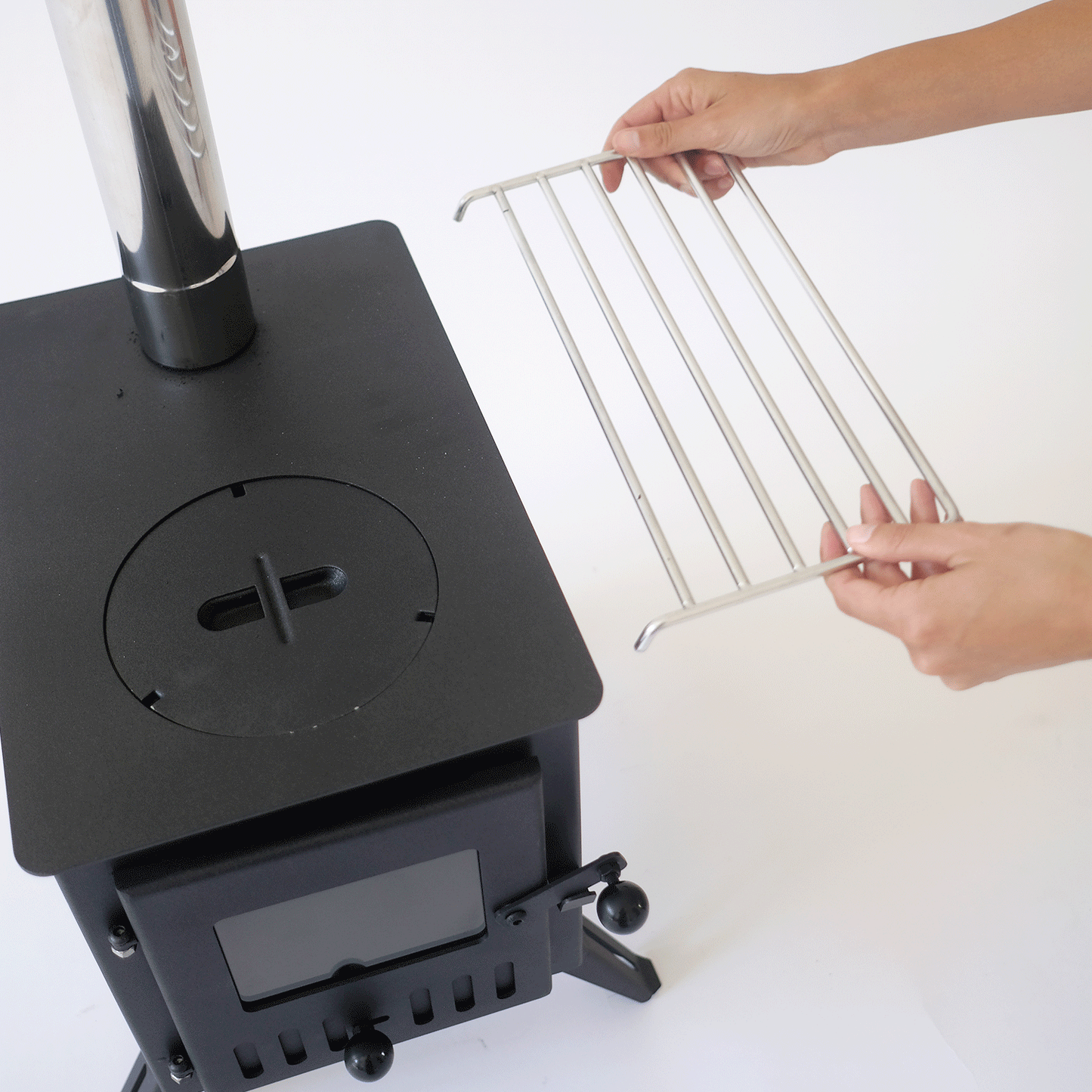 Nomad Vista PRO | Tent Stove with Dual Eco Burn