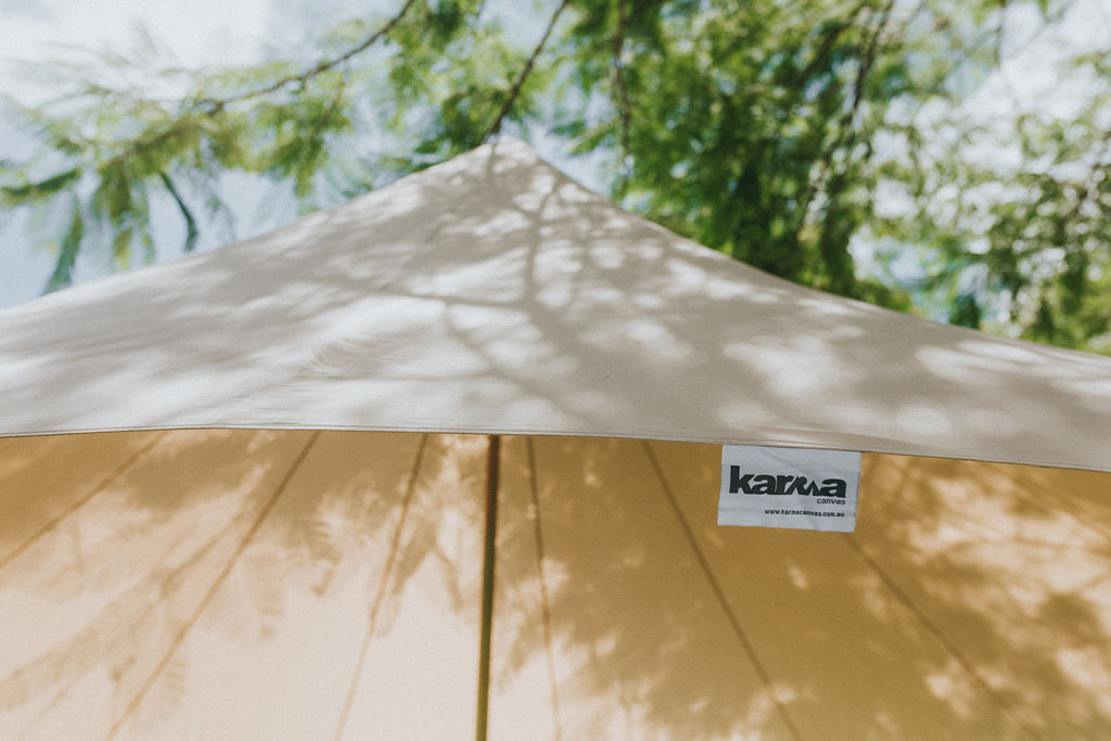 10m x 10m Hexagon Star Marquee