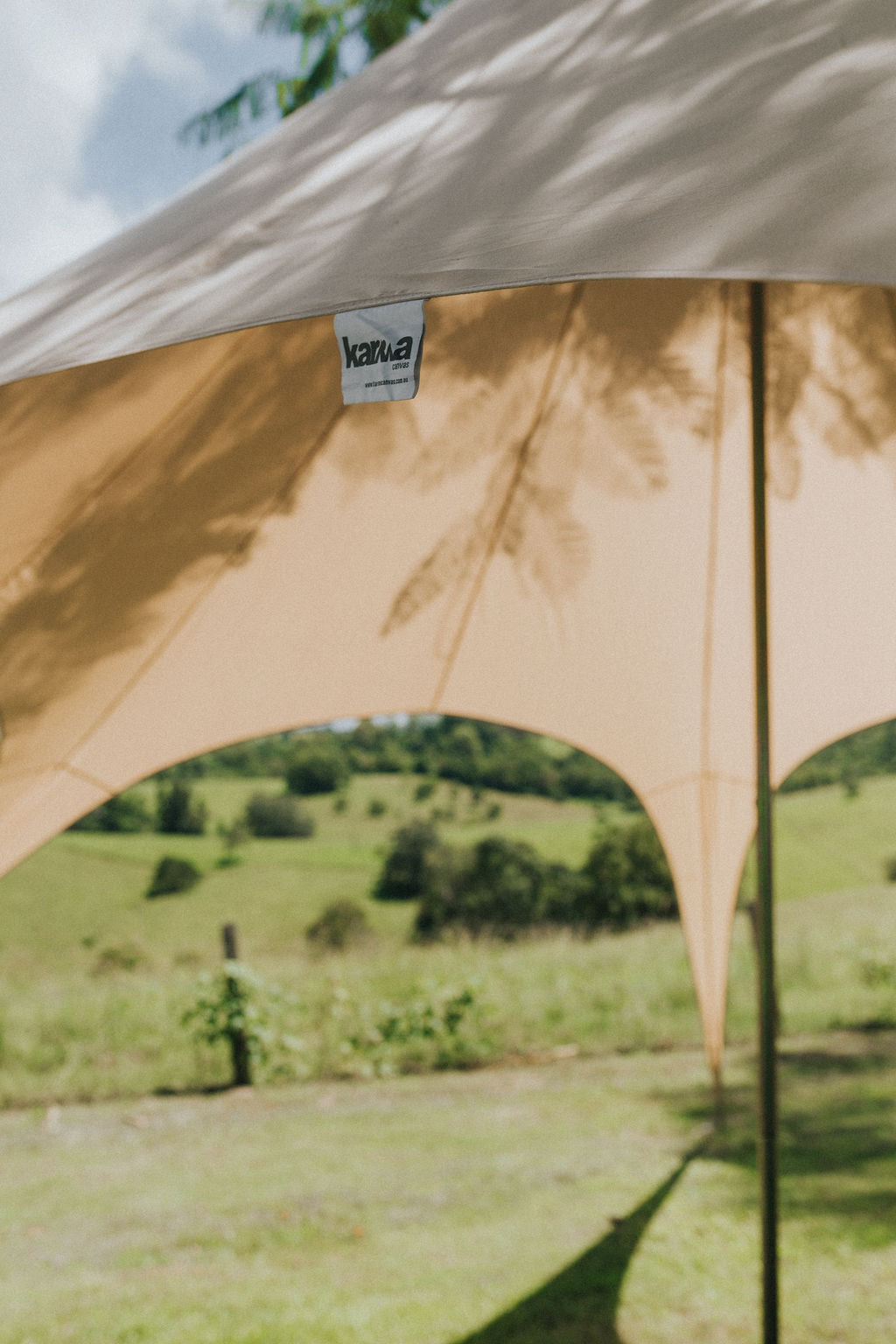 10m x 10m Hexagon Star Marquee