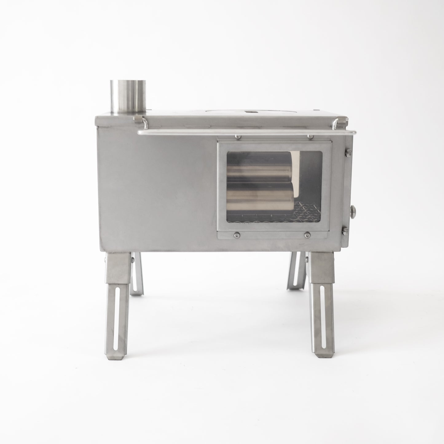 Nomad Clearview PRO | Stainless Steel Tent Stove