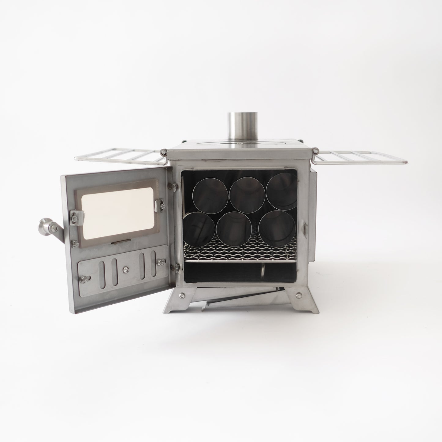 Nomad Clearview PRO | Stainless Steel Tent Stove