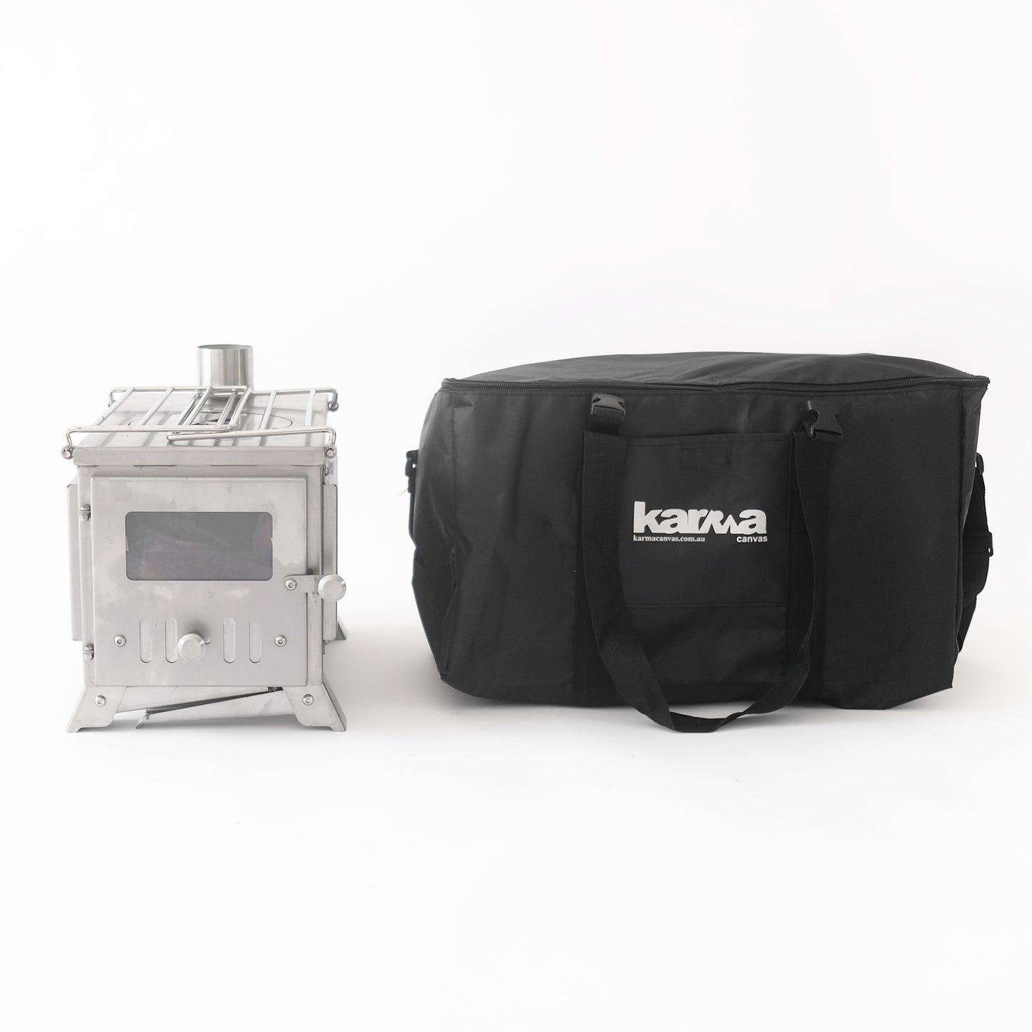 Nomad Clearview PRO | Stainless Steel Tent Stove