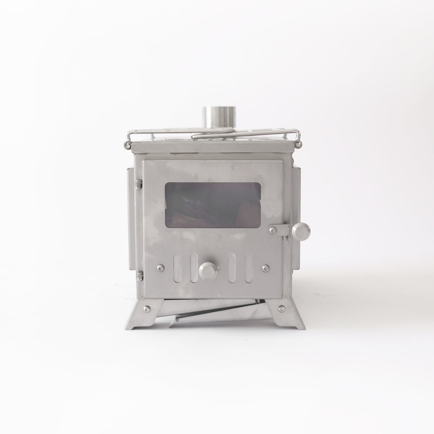 Nomad Clearview PRO | Stainless Steel Tent Stove