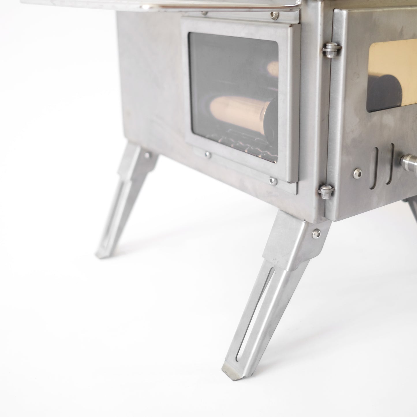 Nomad Clearview PRO | Stainless Steel Tent Stove