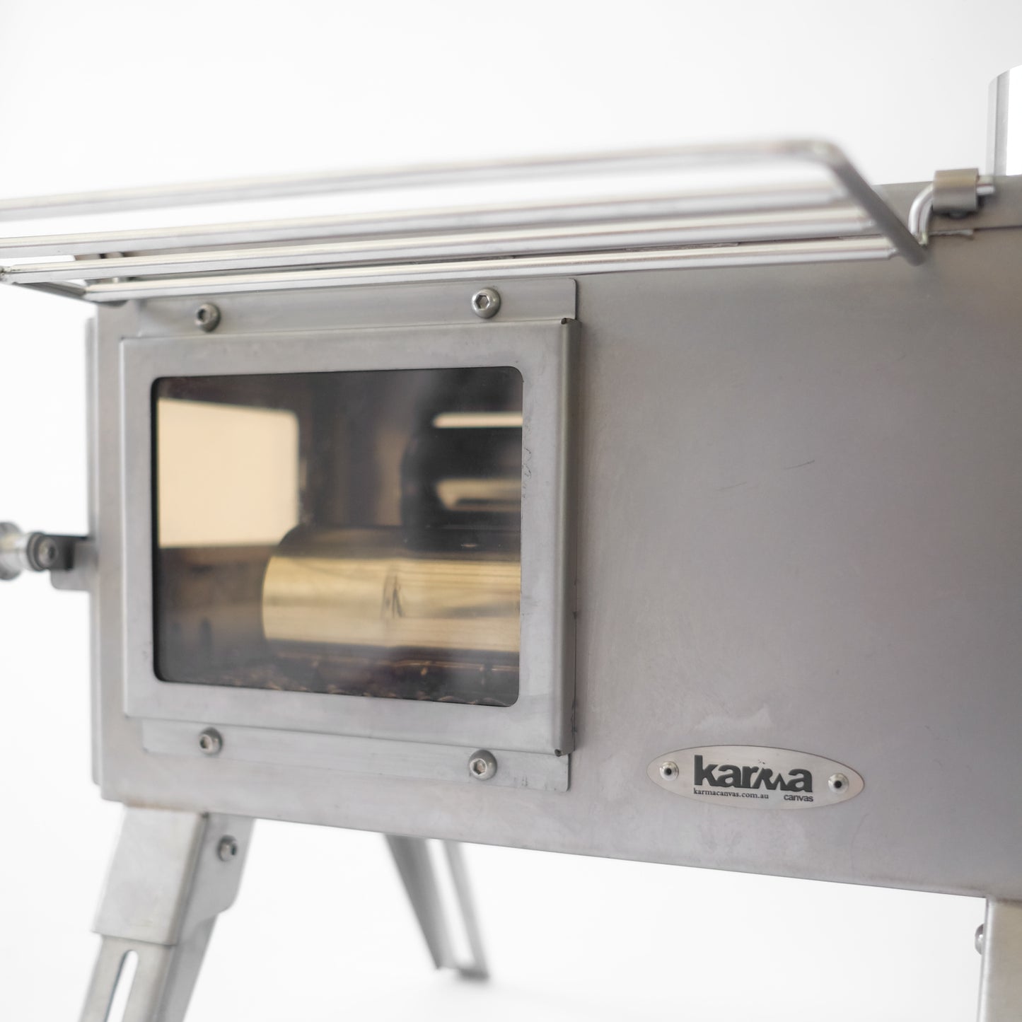 Nomad Clearview PRO | Stainless Steel Tent Stove