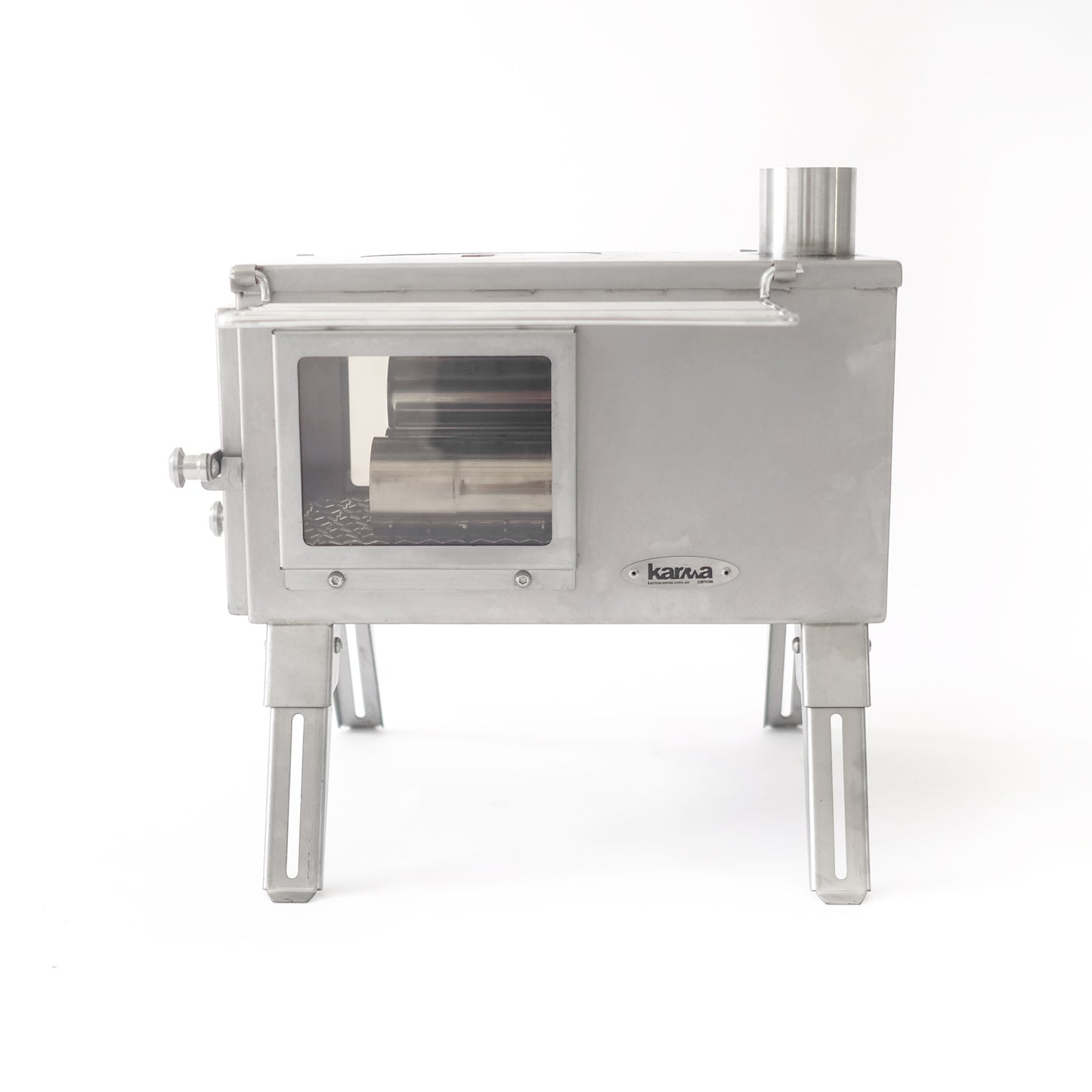 Nomad Clearview PRO | Stainless Steel Tent Stove
