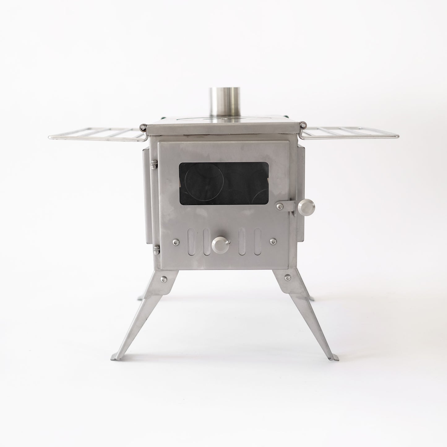 Nomad Clearview PRO | Stainless Steel Tent Stove