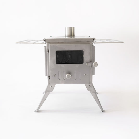 Nomad Clearview PRO | Stainless Steel Tent Stove