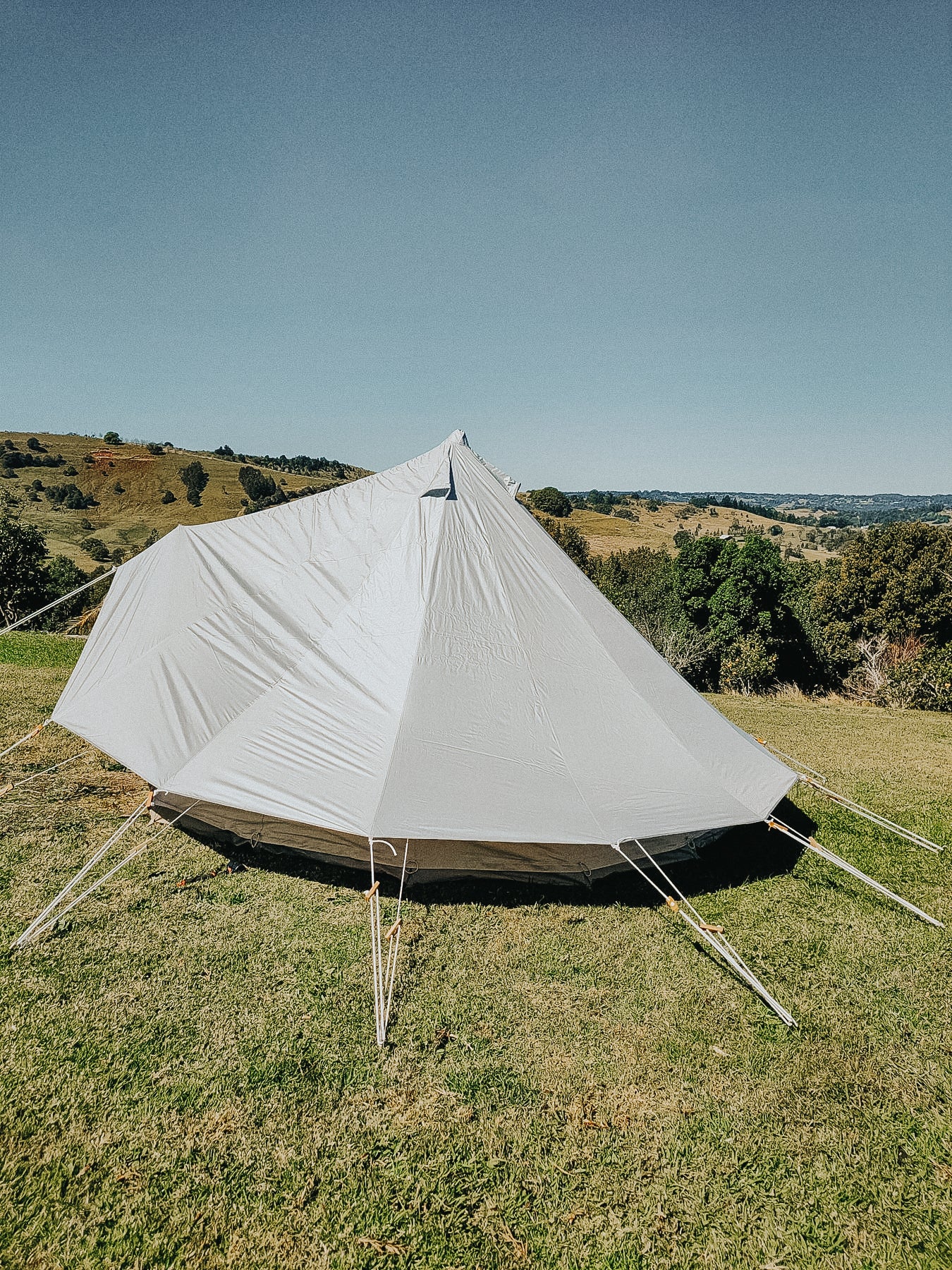 Bell Tent Fly Cover Shield