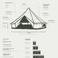 Karma Canvas PRO MESH | Bell Tent