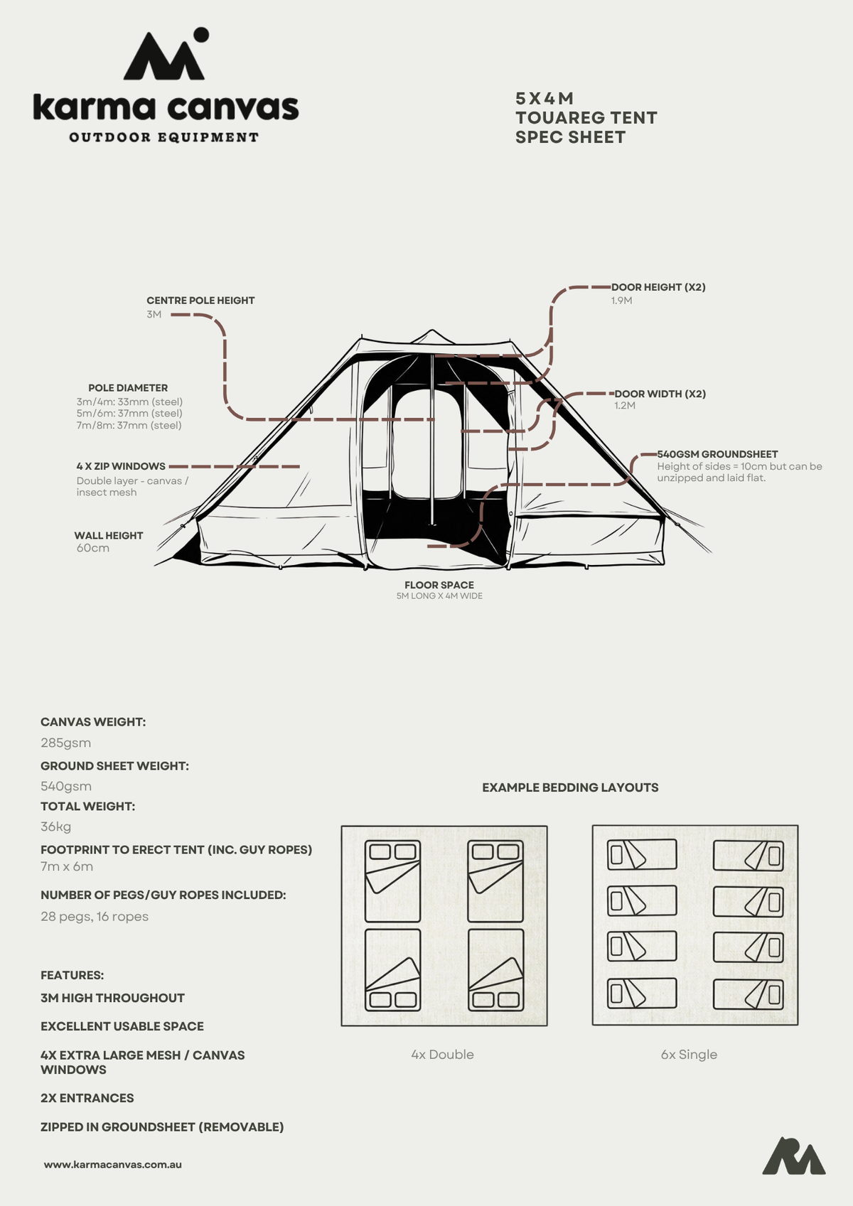 Karma Canvas | Touareg Tent