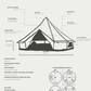 Karma Canvas "Wanderer" | Bell Tent